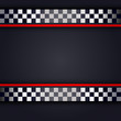Perforated metallic sheet for race