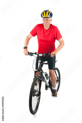 Photo: Senior mountainbiker Senior mountainbiker