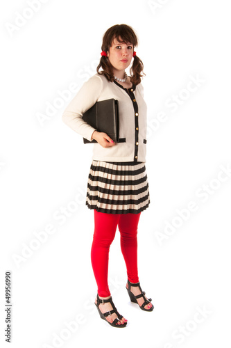 Photo: Young woman at the office Young woman at the office