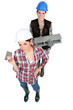 A team of tradeswomen