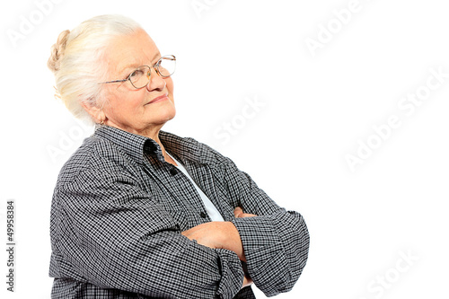 Photo: serious grandma serious grandma