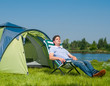 Man Camping