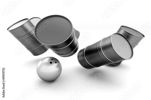 Illustration: Öl Bowling Öl Bowling
