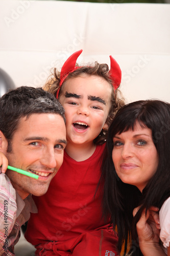 Photo: Family spending quality time together Family spending quality time together