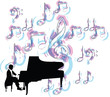 Vector: Music festival. Vector illustration Music festival. Vector illustration