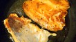 fish on frypan
