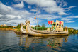 The floating and tourist Islands of lake Titicaca