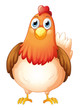 A big fat hen