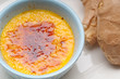 fresh ginger creme brulee dessert