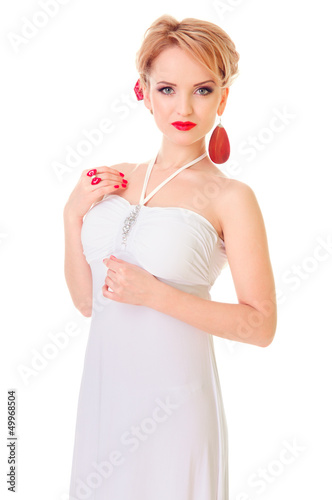 Photo: beautiful blond woman beautiful blond woman