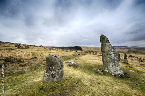 Photo: Scorehill Stone Circle on Dartmoor Scorehill Stone Circle on Dartmoor