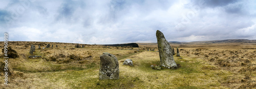 Photo: Scorhill Stone Circle on Dartmoor Scorhill Stone Circle on Dartmoor