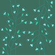 Seamless branchy background.