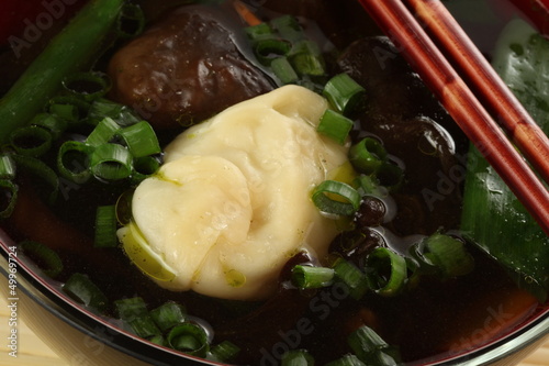 Photo: Chinese soup with vegetables Chinese soup with vegetables