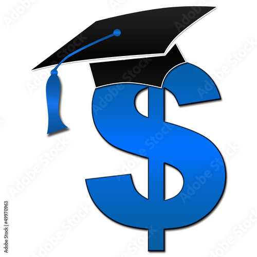 Illustration: Dollar Symbol with Hat Dollar Symbol with Hat