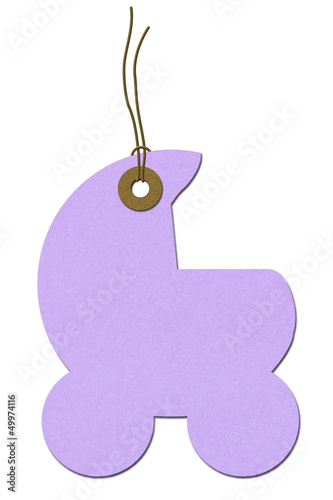 Illustration: Baby Shower Gift Tag Baby Shower Gift Tag
