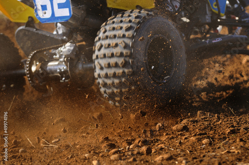 Photo: quad tyres in action quad tyres in action