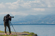 a photographer shooting