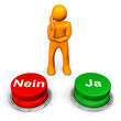Manikin Ja Nein Decision