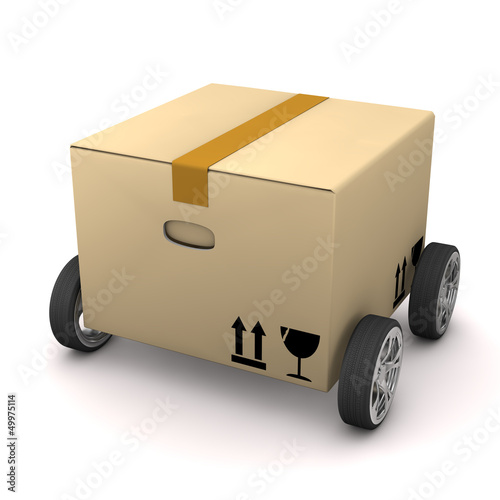 Illustration: Express Shipment Express Shipment