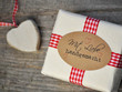 Geschenk - Mit Liebe handgemacht