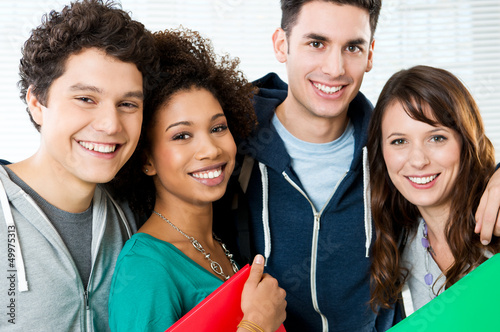 Photo: Group Of Happy Students Group Of Happy Students