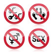 No sex, romance red warning sign