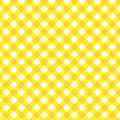 Vector: Yellow gingham fabric cloth, seamless pattern included Yellow gingham fabric cloth, seamless pattern included