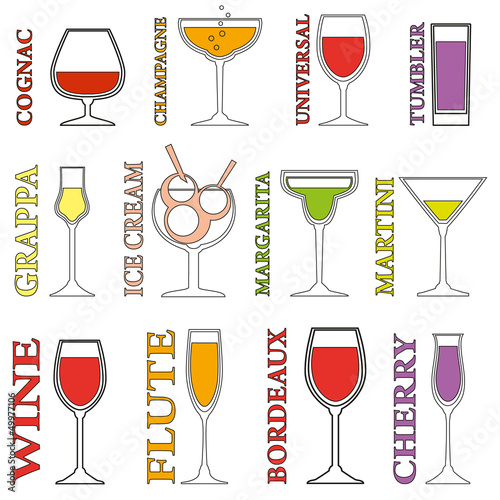 Vector: CoctailsSet CoctailsSet