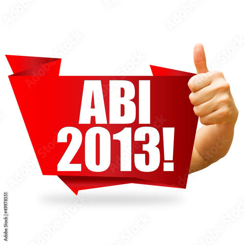 Photo: ABI 2013! Button, Icon ABI 2013! Button, Icon
