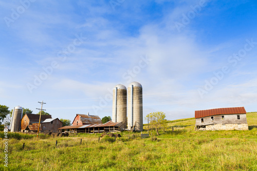 Photo: Old farm in american countryside Old farm in american countryside