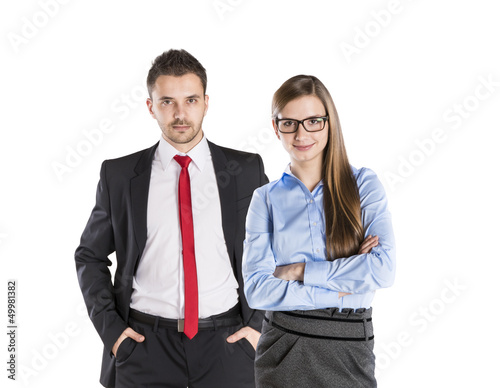 Photo: Business couple Business couple