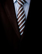 Black business suit with a tie background
