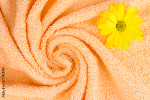 Photo: Towel texture close up Towel texture close up