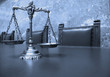 Decorative Scales of Justice