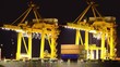 Industrial Container Cargo freight ship
