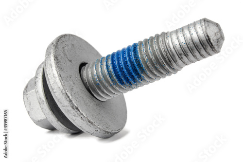 Photo: Bolt and washer Bolt and washer