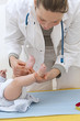 Pieds du nouveau-né - Examen
