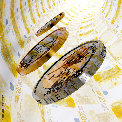 Illustration: 200 Euro Tunnel 200 Euro Tunnel