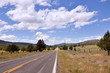A Deserted Road in the Countryside