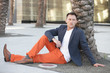 Photo: Stock image of a fashionable male model Stock image of a fashionable male model