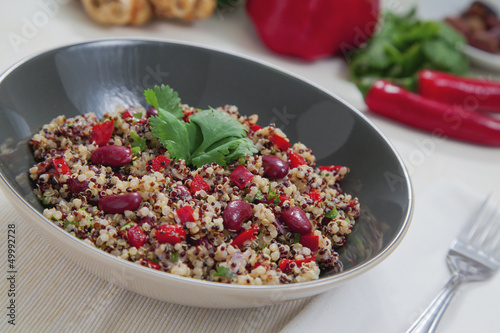 Photo: Quinoa meal Quinoa meal