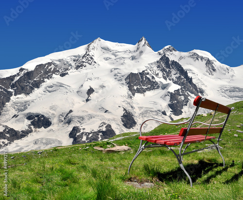 Photo: views of the Monte Rosa - Swiss Alps views of the Monte Rosa - Swiss Alps
