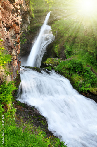 Photo: Waterfall of Cavalese,Val di Fiemme,Italy Waterfall of Cavalese,Val di Fiemme,Italy