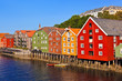 Cityscape of Trondheim, Norway