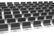 Business Computers Technology Abstract on a White Background