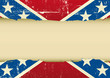Confederate scratched flag