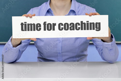 Photo: time for coaching time for coaching
