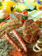barbecue porc et merguez