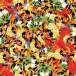 Seamless floral design